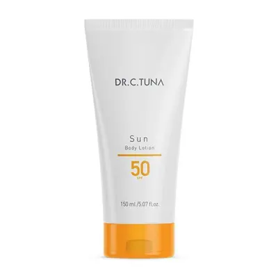 image of SUN BODY LOTION 50 SPF 150 ML DR C TUNA