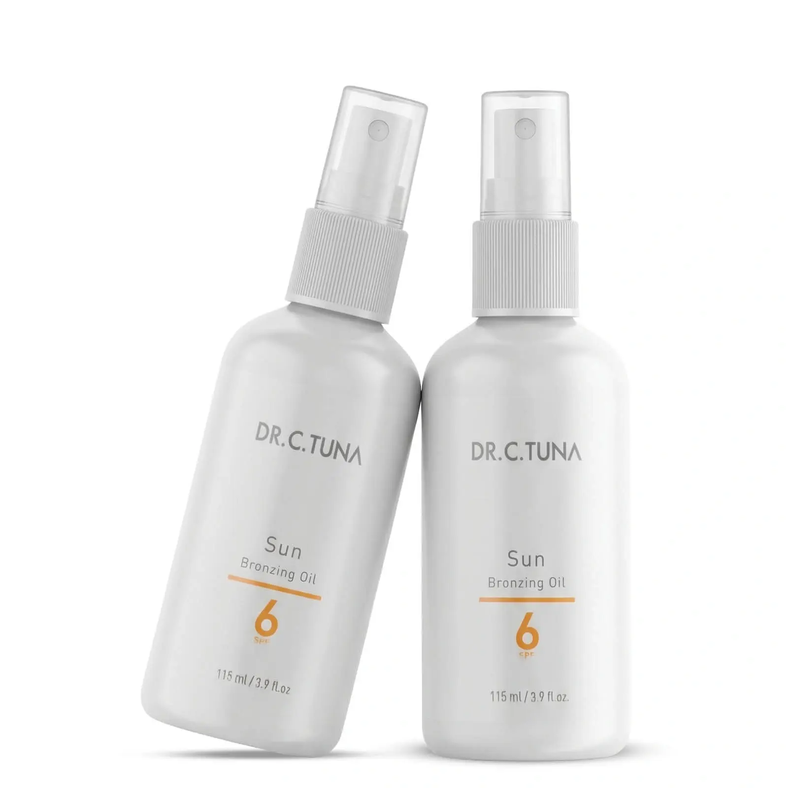 SET 2/1 SUN 6 SPF BRONZING OIL 115ML DR C TUNA