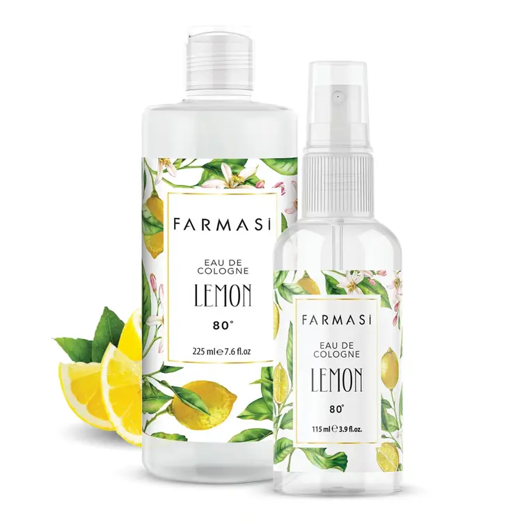 image of SET 2/1 COLOGNE LEMON 115 ML,EAU DE COLOGNE LEMON 225 ML